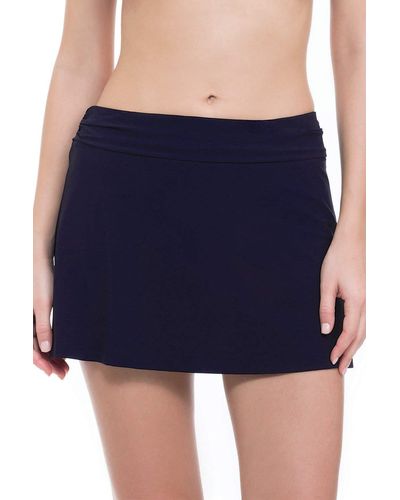 Gottex Standard Swim Skirt Swimsuit Cover Up - Blue