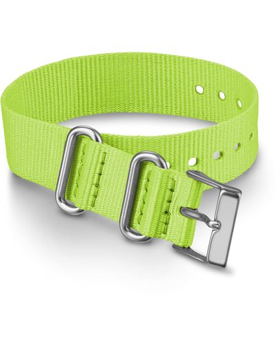 Timex Tw7c22900 Weekender Color Rush 16mm Lime Green Nylon Strap