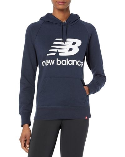 New Balance Essentials Pullover Hoodie - Blue