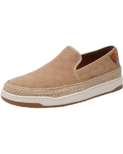 COACH Miles Espadrille Loafer - Natural