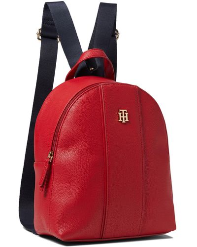 Tommy Hilfiger Chloe Ii-valentine Mini Backpack W/pouch - Red