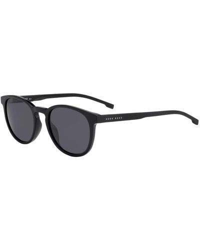 BOSS Boss By 0922/s Polarized Oval Sunglasses - Black