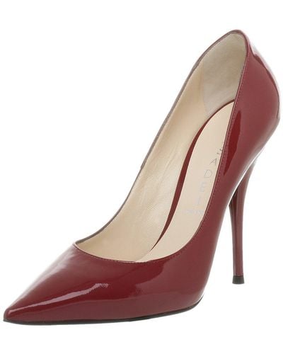 Casadei 6650 High Heel Stiletto Pump,cherry Red Patent,36.5 Eu