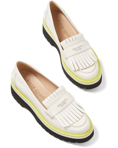 Kate Spade Caddy Loafers - Metallic
