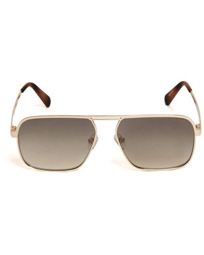 Guess Classic Aviator Sunglasses - Metallic