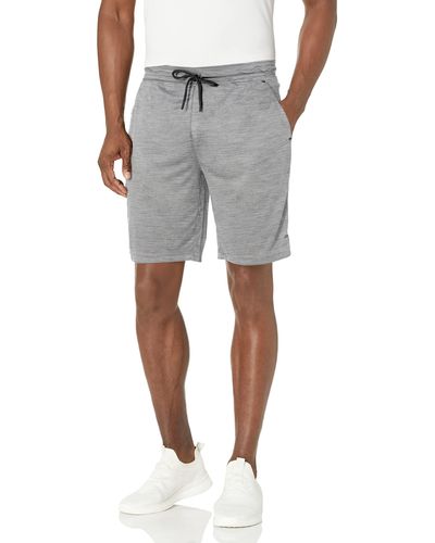 Jockey Activewear Performance Space Dye 9" Short - Gray