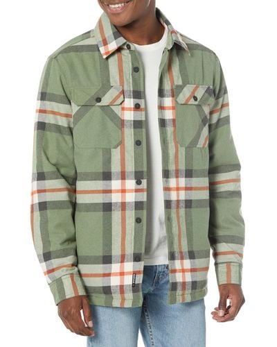 Buffalo David Bitton Shirt Style Shacket Jacket - Green