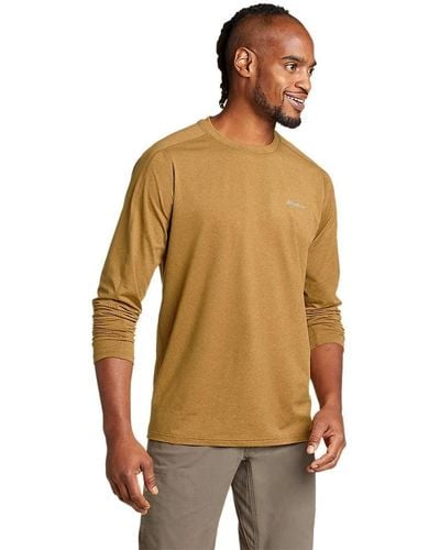 Eddie Bauer Mountain Trek Long-sleeve T-shirt - Brown