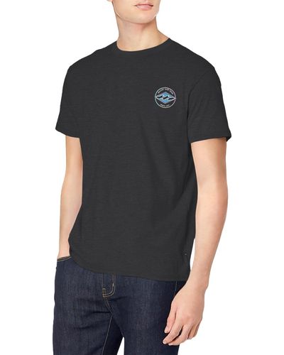 Billabong Classic Short Sleeve Premium Logo Graphic Tee T-shirt - Black