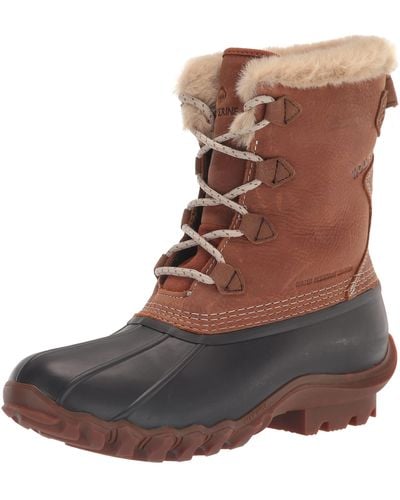 Wolverine Torrent Fur Tall Ankle Boot - Brown