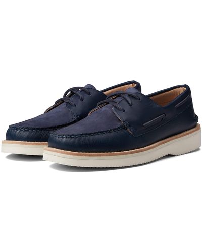 Sperry Top-Sider Authentic Original Double Sole Cross Lace - Blue
