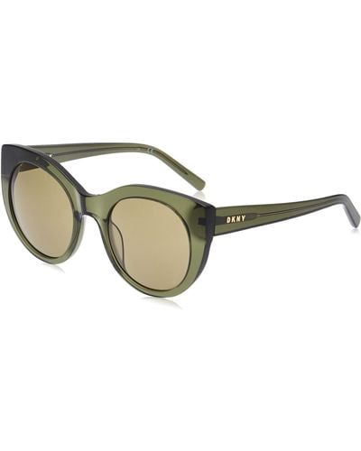 DKNY Dk517s Cat-eye Sunglasses - Green