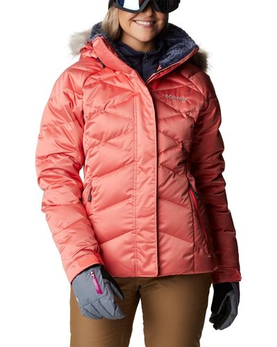 Columbia Lay D Down Ii Jacket - Red