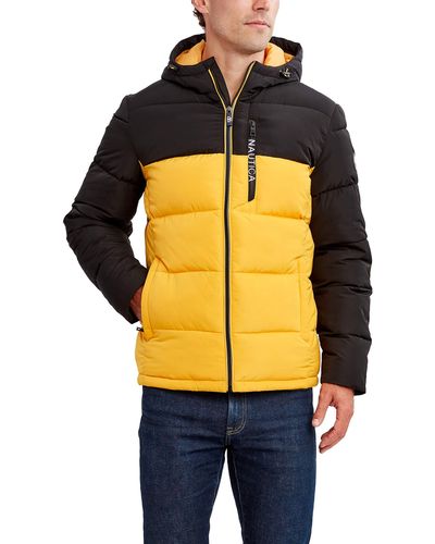 Nautica Men's Quilted Stretch Reversible Jacket - Macy's