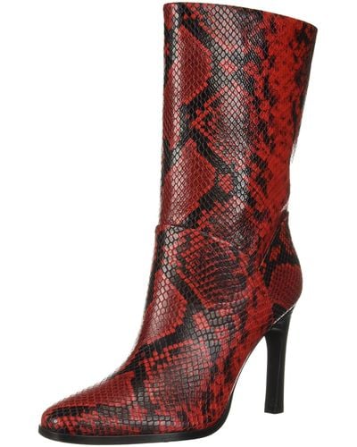 Sigerson Morrison Kiona Fashion Boot - Red
