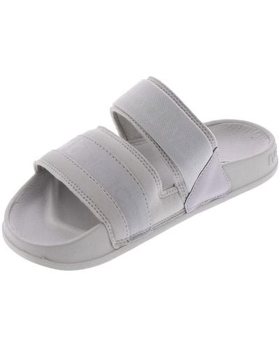 New Balance 202 Slide S Sandal 9 Bm Us Aluminumwhite - Gray
