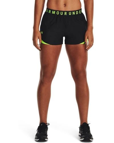 Under Armour Womens Play Up 3.0 Shorts , - Black