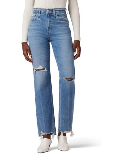 Hudson Jeans Remi High-rise Straight - Blue