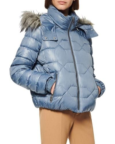 Andrew Marc Ponce Puffer - Blue