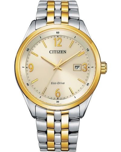 Citizen Eco-drive Classic Watch In Two-tone Stainless Steel - Metallic