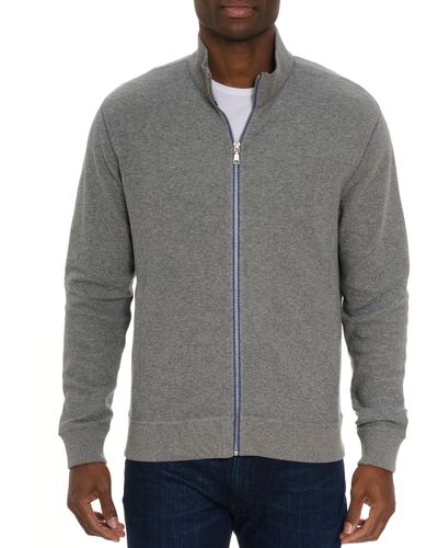Robert Graham 's Moser Long-sleeve Knit Sweater - Gray