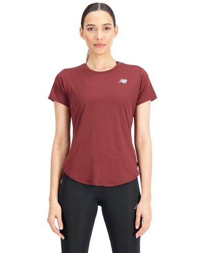 New Balance Accelerate Short Sleeve 22 - Red