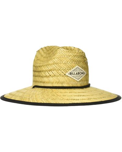 Billabong Womens Classic Straw Tipton Sun Hat - Black