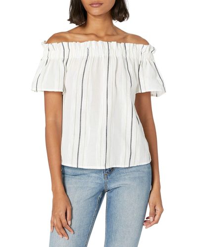 Cooper & Ella Fernanda Off The Shoulder Top - White