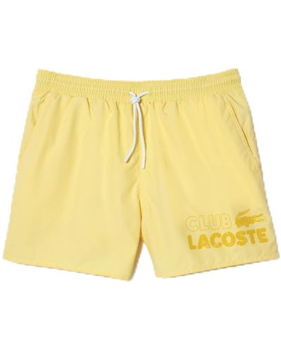 Lacoste Standard Swim Short - Yellow
