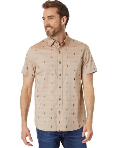 Pendleton Short Sleeve Carson Shirt - Natural