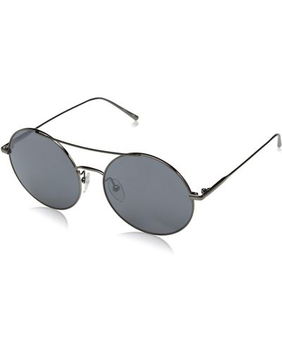 Calvin Klein Ck2156s Round Sunglasses - Gray