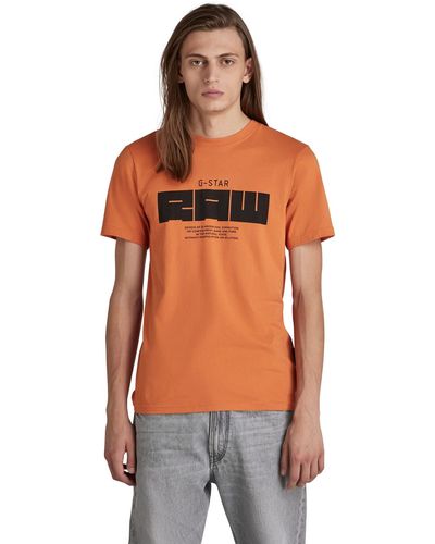 G-Star RAW Logo Raw. Holorn Short Sleeve T-shirt - Multicolor