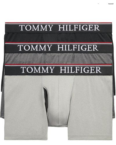 Tommy Hilfiger Cool Microfiber 3-pack Trunk - Gray