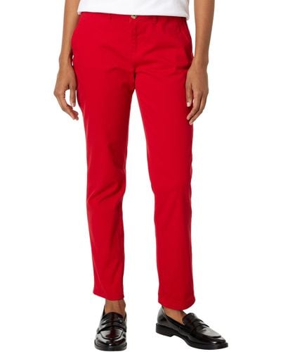 Tommy Hilfiger Hampton Chino Trousers - Red