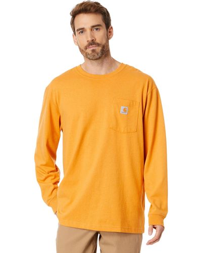 Carhartt Workwear Pocket L/s Tee - Orange