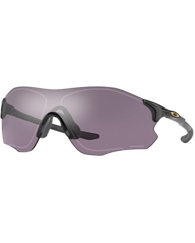 Oakley Oo9313 Evzero Path Low Bridge Fit Rectangular Sunglasses - Black
