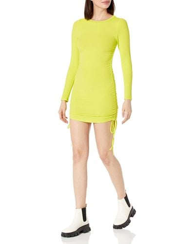 BB Dakota Steve Madden Apparel Womens #1 Crush Casual Dress - Yellow