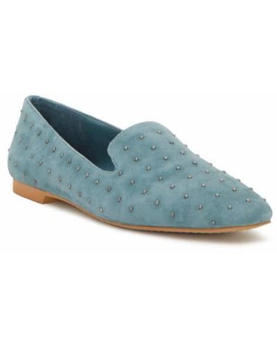 Vince Camuto Footwear Davanda Embellished Loafer Flat - Blue