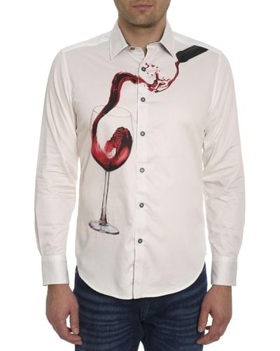Robert Graham Sager Long-sleeve Woven Shirt - White