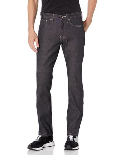 Naked & Famous Weird Guy Tapered Fit Jeans In Blue Jay Selvedge