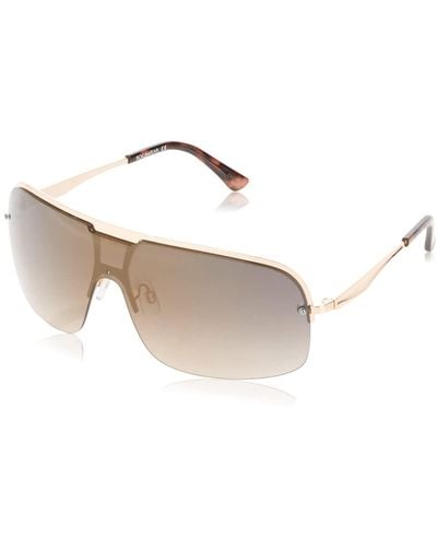 Rocawear R1487 Semi-rimless Vented Shield Sunglasses With 100% Uv Protection - Multicolor