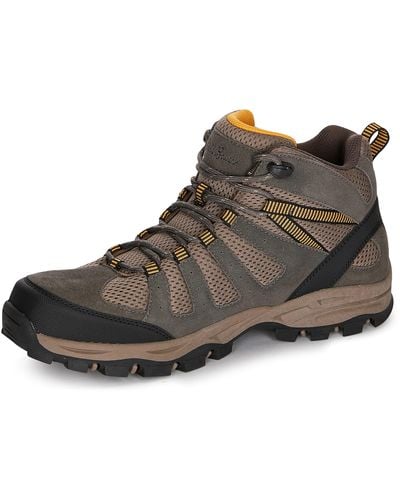 Eddie Bauer Elliot Bay Mid Waterproof Hiking Shoes For | Multi-terrain Lugs - Brown