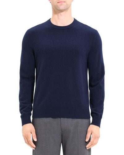 Theory Hilles Cashmere Sweater - Blue