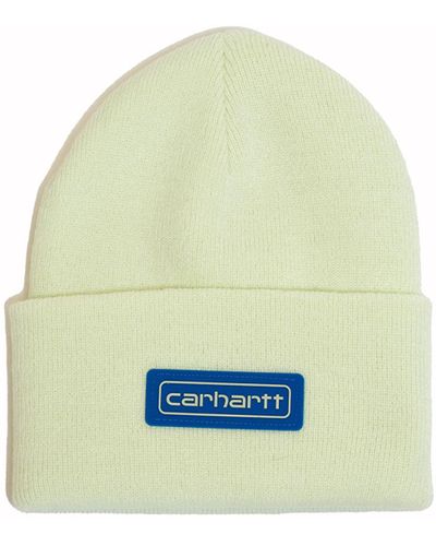 Carhartt Knit Logo Patch Beanie - Green