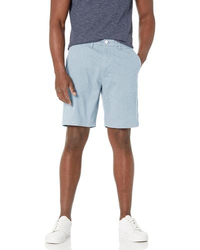 Tommy Hilfiger S Stretch 9" Inseam Chino Casual Shorts - Blue
