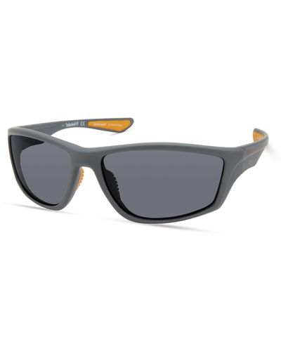 Timberland TBA9272 Polarized Rectangular Sunglasses - Nero