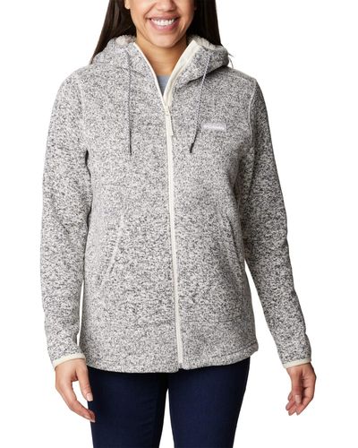 Columbia Sweater Weather Sherpa Full Zip - Gray