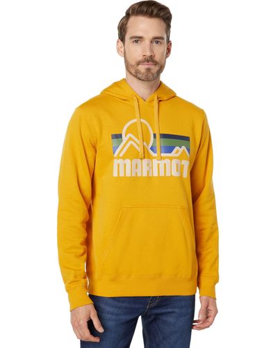 Marmot Coastal Hoody Sweatshirt - Yellow