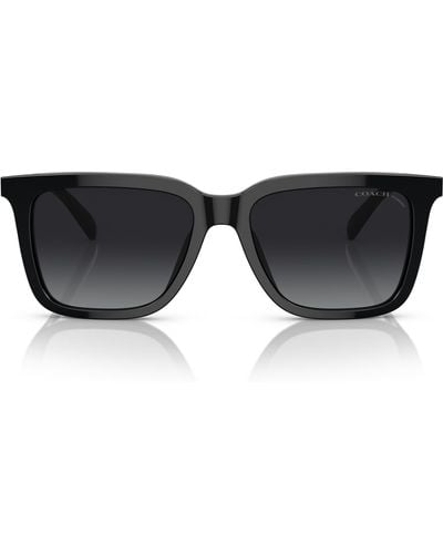COACH Hc8385u Universal Fit Sunglasses - Black