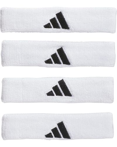 adidas Interval 3/4-inch Bicep Band - White